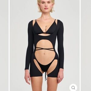 iamnotbasic festival bodysuit (s)
